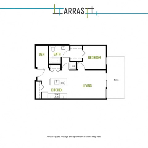 1 Bed 1 Bath